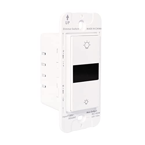 Smart LED Display Dimmer Switch 5" WiFi Remote App