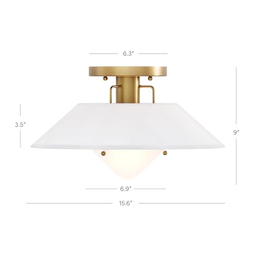 Artisan Mid Century Modern Flush Mount Ceiling Light