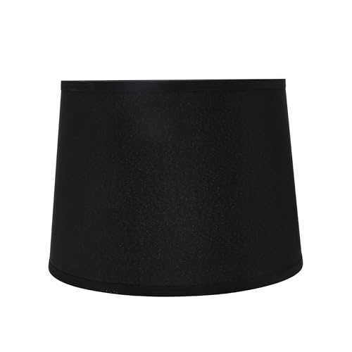 32312A Transitional Hardback Empire Shaped Spider Construction Lamp Shade in Black