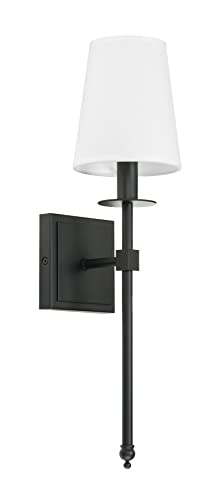 Black Sconces Set of 2 Modern Hardwired Bathroom Sconces (2 Count)