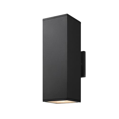 14" Modern Outdoor Porch Light in 2 Lights