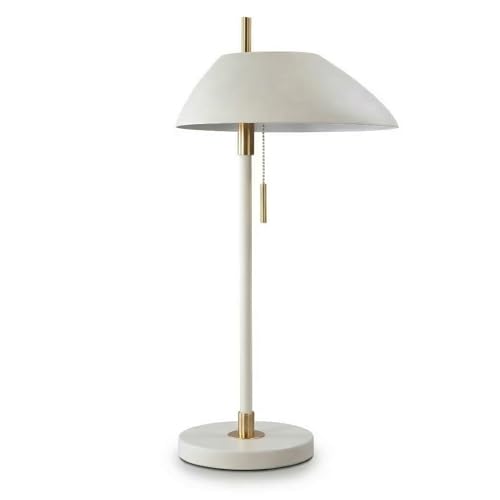 Modern Vintage White Table Lamp