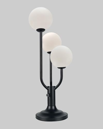 Globe Table Lamp for Bedroom Dimmable Modern Round Ball Lamp