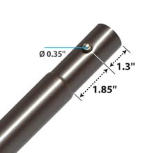 Replacement Umbrella Lower Pole for Patio Umbrella