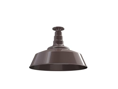 Industrial Pendant Light 20 Inch Extra Large Steel Warehouse