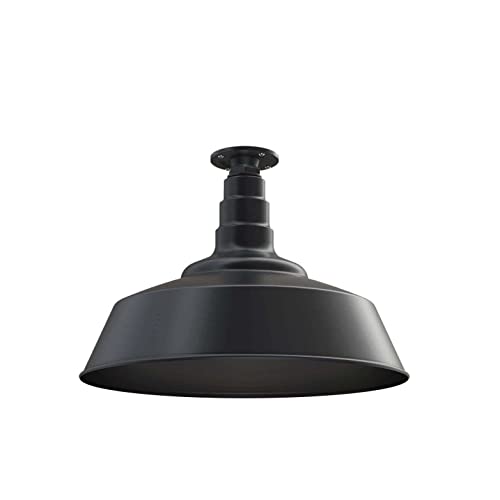 Industrial Pendant Light 20 Inch Extra Large Steel Warehouse