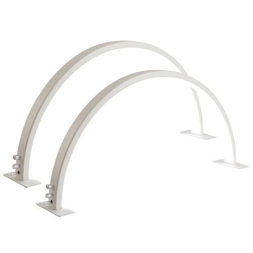 2Pack Half Moon Nail Light for Desk with Knob (2 Count)