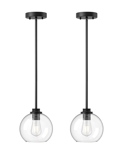 Modern Pendant Lights Kitchen Island 2 Pack (2 Count)
