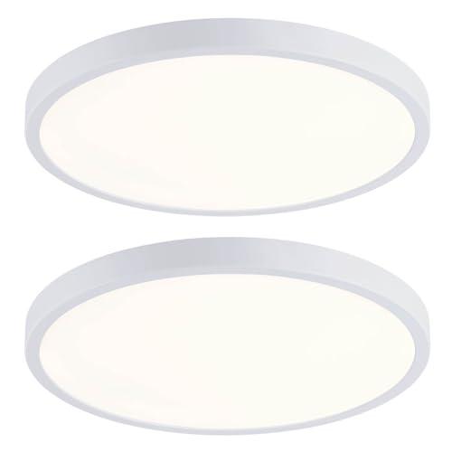 14 Inch LED Flush Mount Ceiling Light (2 Count)