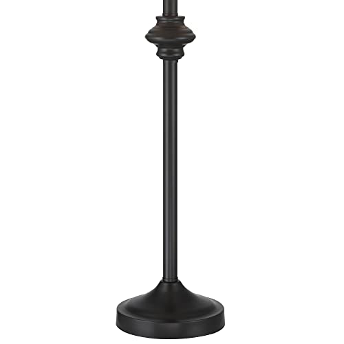 Lynn 26" Tall Buffet Table Lamps Set of 2 Bronze Brown White Dark (2 Count)