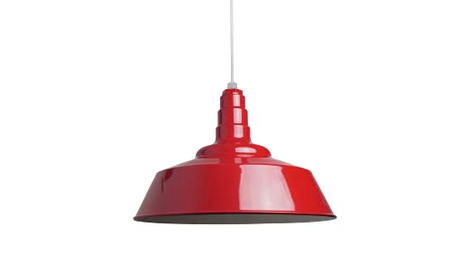 Industrial Pendant Light 20 Inch Extra Large Steel Warehouse Dome