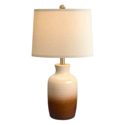 24'' Farmhouse Handcrafted Table Lamp for Living Room