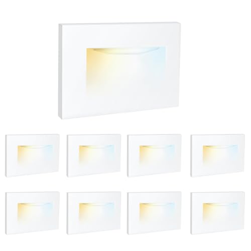 8 Pack Horizontal LED Step Lights