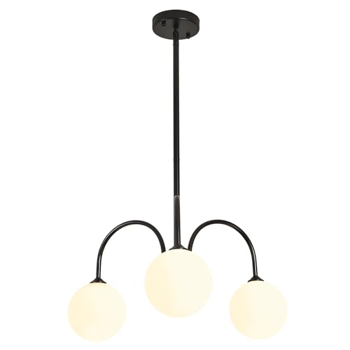 Modern Black Chandelier