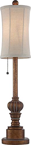 Bertie 28" Tall Buffet Table Lamps Set of 2 Bronze Warm Brown Finish (2 Count)