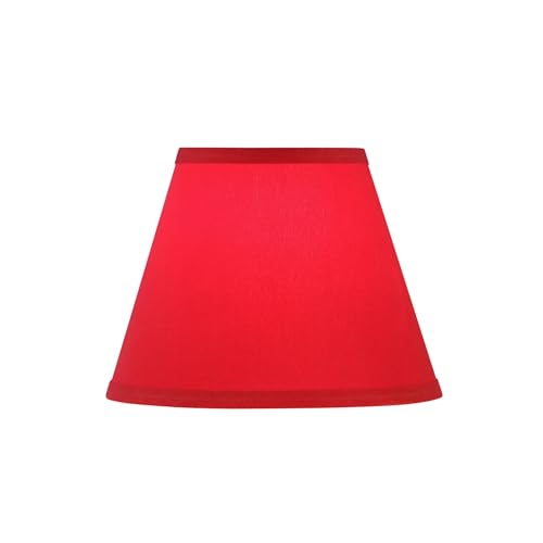 32431 Transitional Hardback Empire Shape Spider Construction Lamp Shade in Imperial Red