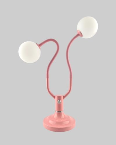Globe Table Lamp for Bedroom Dimmable Modern Round Ball Lamp