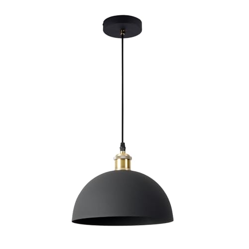 Modern Industrial Black Chandelier 9.8 inches