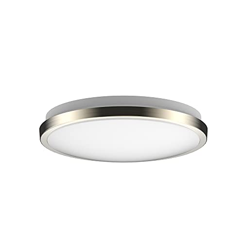 LED Ceiling Light Flush Mount 10 Inches Ceiling Light Fixture Dimmable for Bathroom