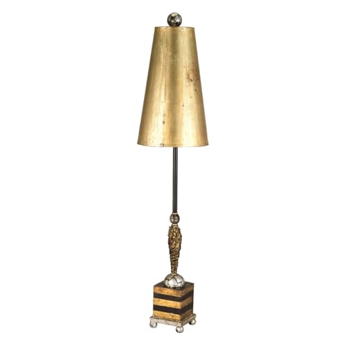 Tall Metal Buffet Lamp