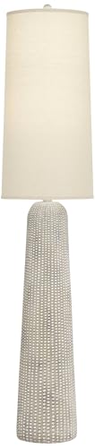 Leisa 65 1 2" Tall Sand Finish Modern Floor Lamp Living Room