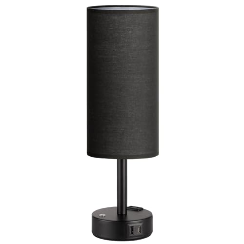 Black Touch Bedside Lamp for Bedroom