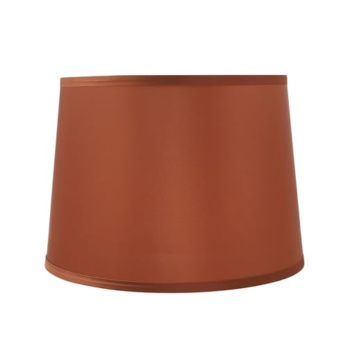 32307A Transitional Hardback Empire Shaped Spider Construction Lamp Shade in Burnt Orange