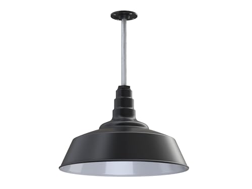 Industrial Pendant Light 20 Inch Extra Large Steel Warehouse