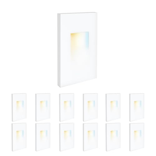 12 Pack Vertical LED Step Lights