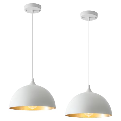 White Pendant Light (2 Count)