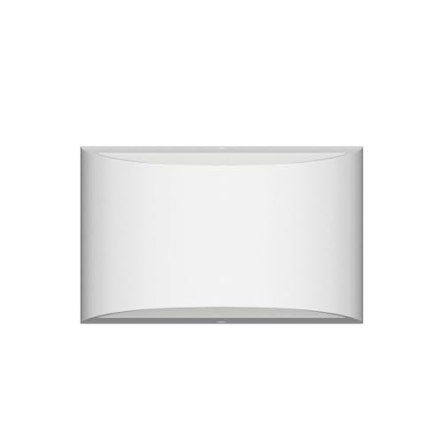 Aluminum Modern Indoor LED Wall Sconce Hardwired Interior Wall Lights Set of 2 Up and Down Wall Mount Light for Living Room Bedroom Hallway Corridor Warm White 3000K