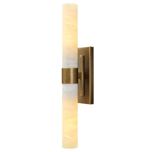 Natural Alabaster Wall Sconce