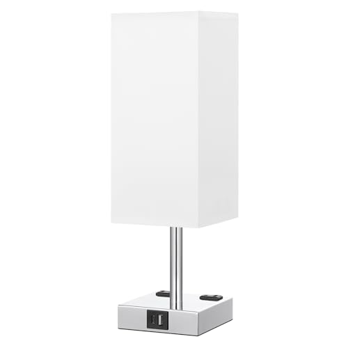 White Touch Table Lamp for Bedroom