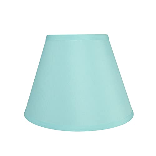 58906A Transitional Hardback Empire Shape UNO Construction Lamp Shade in Apuamarine
