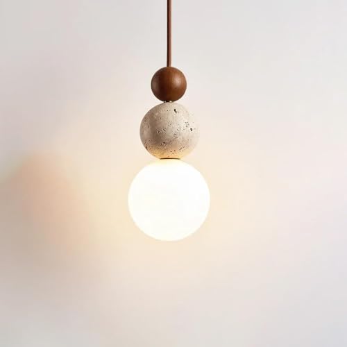 Modern Natural Stone Pendant Light