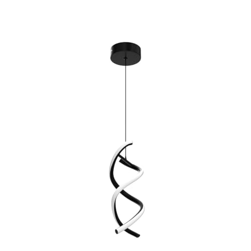 Spiral Led Pendant Light Fixture
