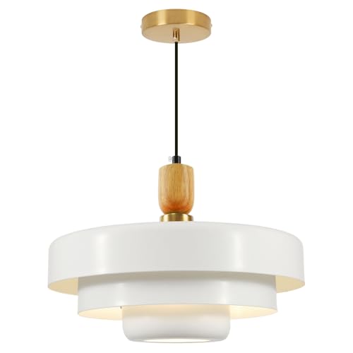 Mid Century Pendant Light Adjustable Hanging Light Fixture