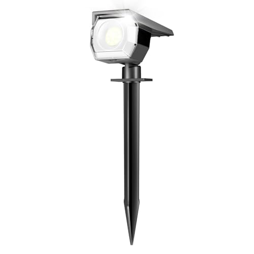 1 Pack Solar Spot Lights Outdoor Waterproof