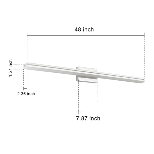 48 Inch LED Modern Bathroom Vanity Light Bar