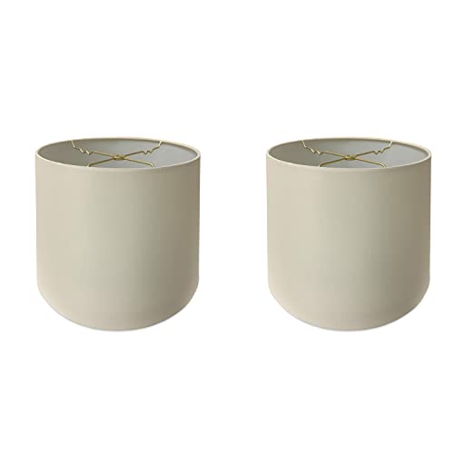 Tapered Shallow Drum Hardback Shade (2 Count)