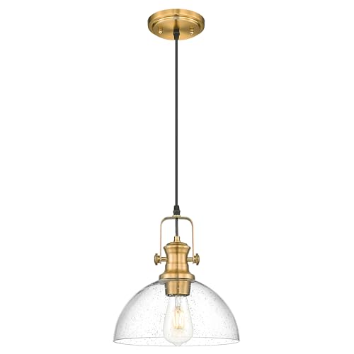 10.5" Gold Pendant Lights Kitchen Island