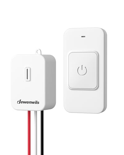 Wireless Light Switch and Receiver Kit