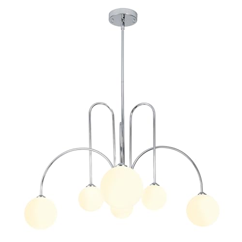 Nickel Sputnik Chandelier