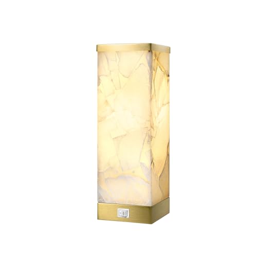 Alabaster Table Lamp for Living Room