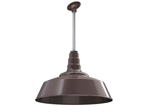 Industrial Pendant Light 20 Inch Extra Large Steel Warehouse