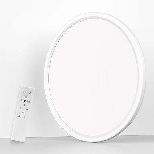 15 Inch LED Flush Mount Ceiling Light with Remote