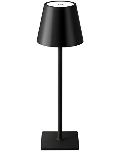Cordless Black Table Lamp