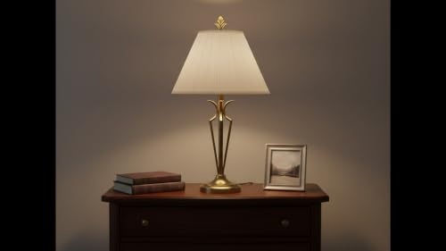 33138 Mushroom Pleated Traditional Spider Lamp Shade
