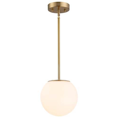 Gold Globe Pendant Light