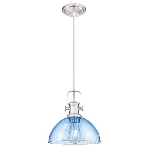 10.5" Brushed Nickel Pendant Lights Kitchen Island